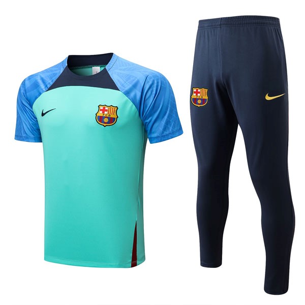Camiseta Barcelona Conjunto Completo 2022-2023 Verde